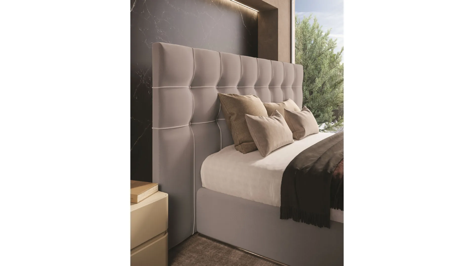 Letto Malika Large Lanuit
