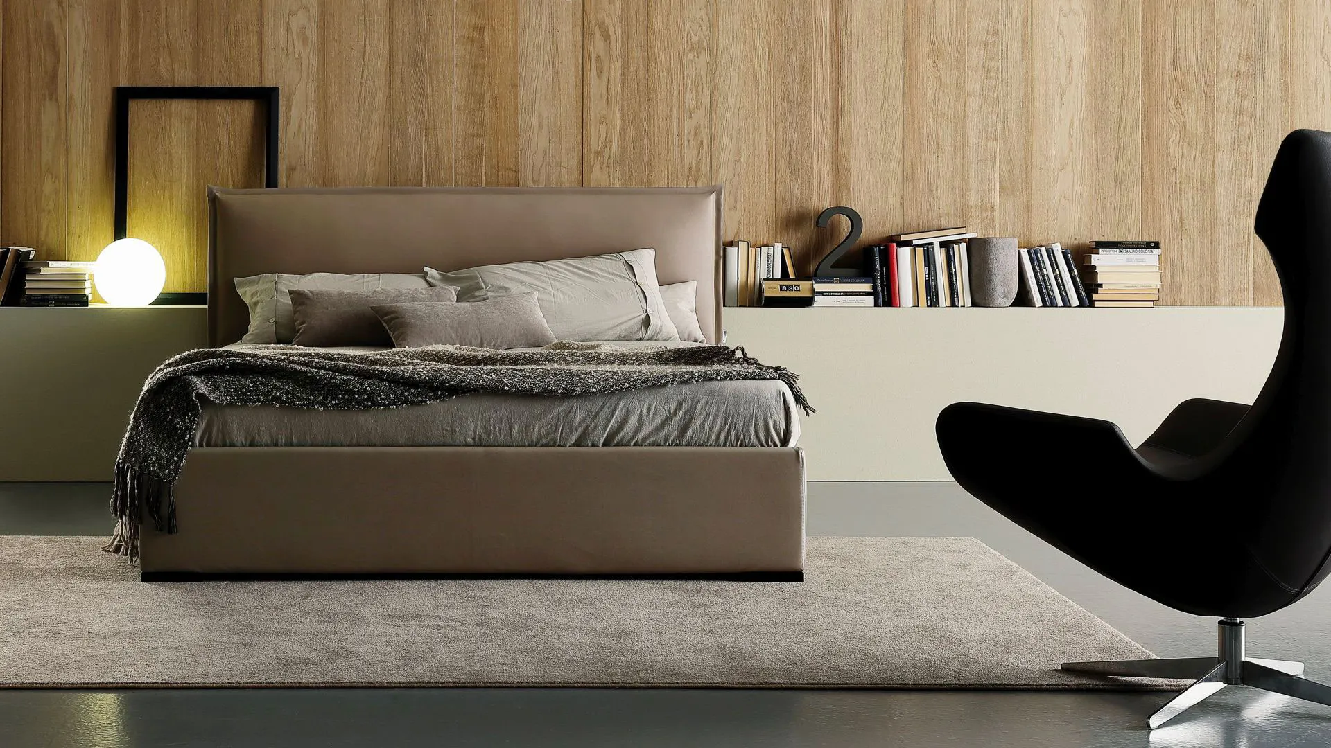 Letto imbottito Michelle di Lanuit